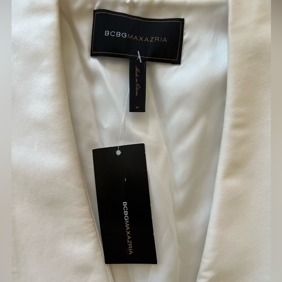 NWT BCBG Maxazria Tuxedo Style Vest - M - Picture 4 of 5